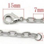 ペンダントトップ用のチェーンネックレスの販売